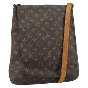 LOUIS VUITTON Monogram Musette Tango Long Strap Shoulder Bag M51388 Auth bs32010